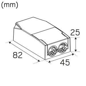 Alasvalo Hide-a-Lite Comfort Twist IP44 470lm 6.5W Musta 6kpl - KarelianStore