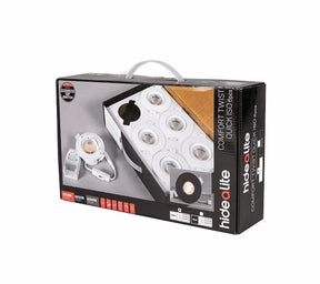 Alasvalo Hide-a-Lite Comfort Twist IP44 470lm 6.5W Musta 6kpl - KarelianStore