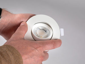 Alasvalo Hide-a-Lite Comfort Twist IP44 470lm 6.5W Valkoinen 6kpl - KarelianStore