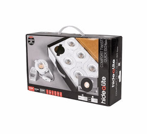 Alasvalo Hide-a-Lite Comfort Twist IP44 470lm 6.5W Valkoinen 6kpl - KarelianStore