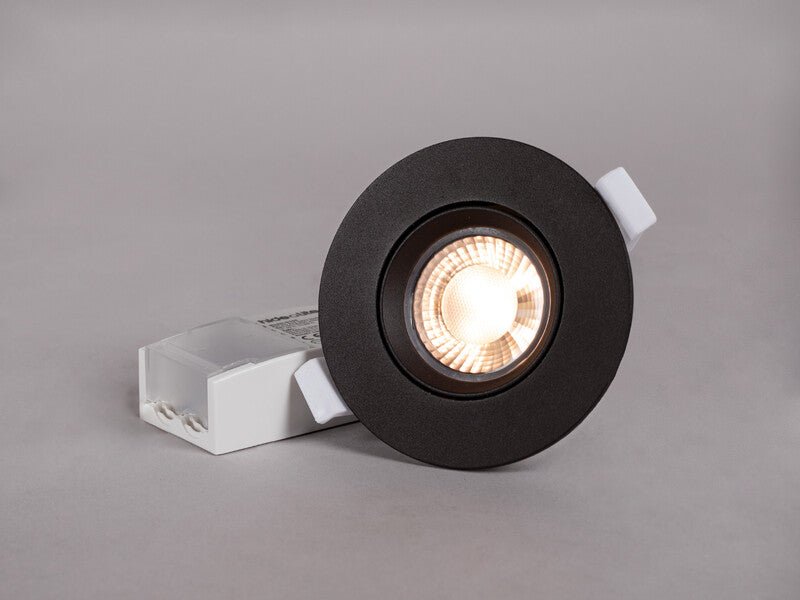 Alasvalo Hide-a-Lite Comfort Twist Quick ISO IP44 6.5W Musta - KarelianStore