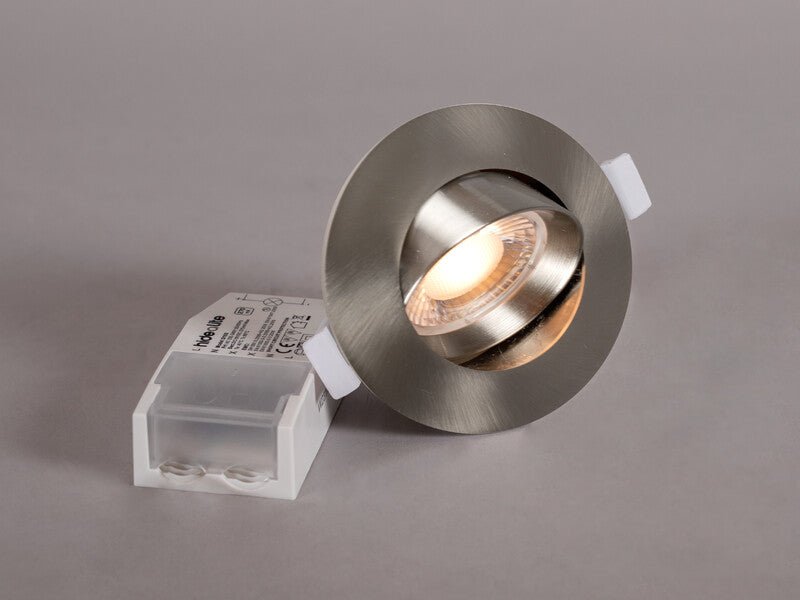 Alasvalo Hide-a-Lite Comfort Twist Tilt IP44 470lm 6.5W Teräs - KarelianStore