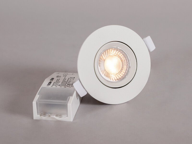 Alasvalo Hide-a-Lite Comfort Twist Tilt IP44 470lm 6.5W Valkoinen - KarelianStore