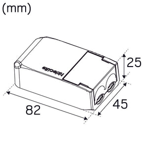 Alasvalo Hide-a-Lite Optic L ISO Tilt IP44 670lm 7.5W Valkoinen - KarelianStore