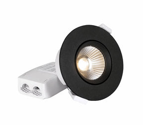 Alasvalo Hide-a-Lite Optic L Quick ISO IP44 670lm 7.5W 4000K Musta - KarelianStore