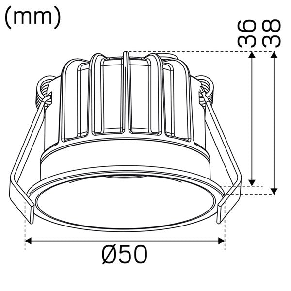 Alasvalo Hide-a-Lite Optic XS Tilt IP44 230lm 4W 3000K Valkoinen - KarelianStore
