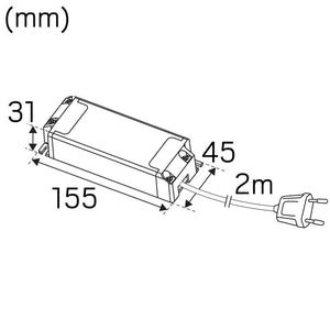 Alasvalo Hide-a-Lite Plano Basic 2680lm 25W 190mm Valkoinen - KarelianStore