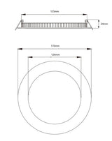 Alasvalo Jupeled Core Dim 12W IP44 170mm Dim Valkoinen - KarelianStore