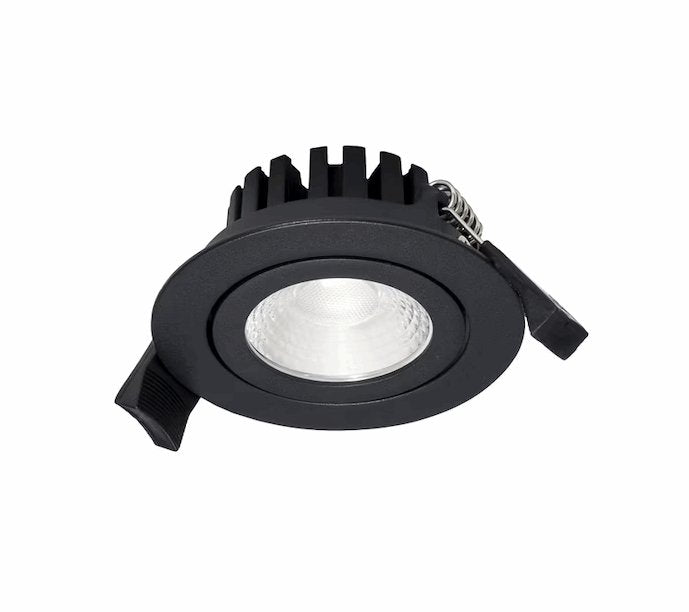 Alasvalo Jupeled Fokus 8W IP65 Dim 3000K 80mm Musta - KarelianStore