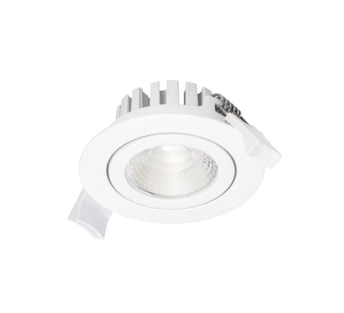 Alasvalo Jupeled Fokus 8W IP65 Dim 3000K 80mm Valkoinen - KarelianStore