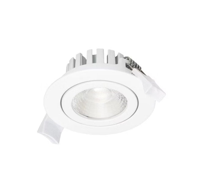 Alasvalo Jupeled Fokus 8W IP65 Dim 4000K 80mm Valkoinen - KarelianStore