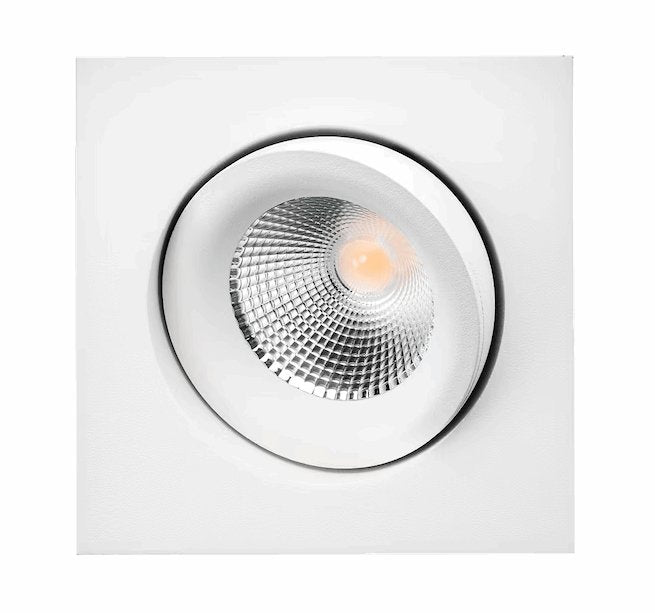 Alasvalo SG Junistar Lux Square 7W 3000K IP44 Valkoinen - KarelianStore