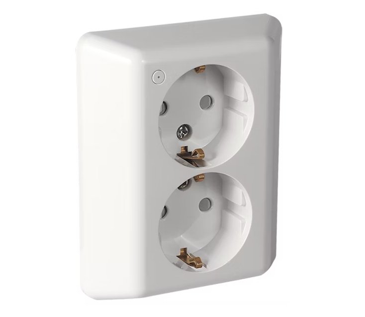 Älypistorasia Futurehome Polar 2x16A Zigbee Valkoinen - KarelianStore