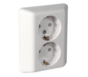 Älypistorasia Futurehome Polar 2x16A Zigbee Valkoinen - KarelianStore