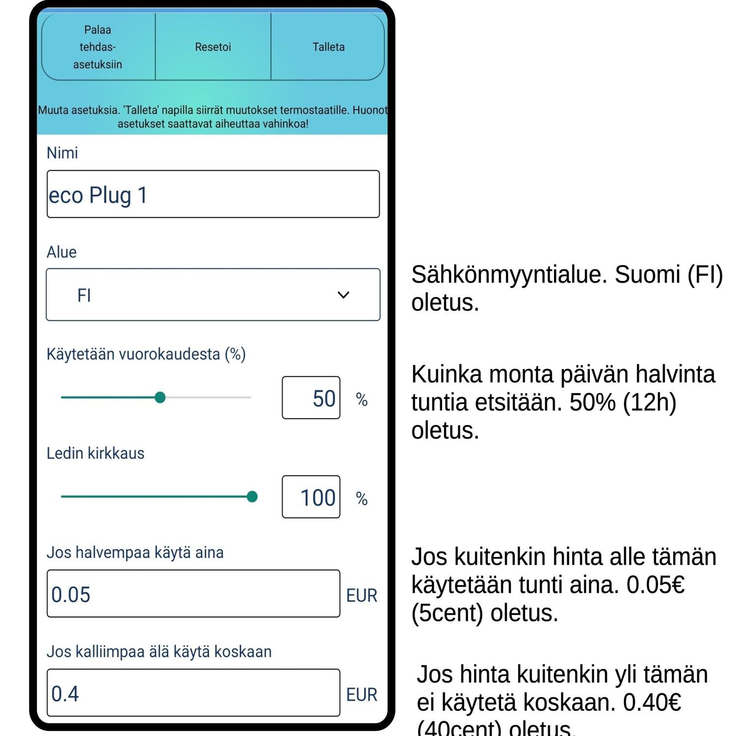 Älypistorasia Tsense ecoPlug 12A 230V - KarelianStore