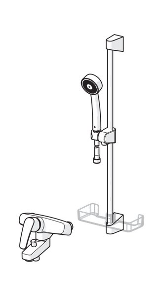 Amme ja suihkuhana Oras 1068 Safira ja Apollo 520 Suihkusetti - KarelianStore