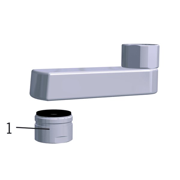 Aputilahana Oras 1016 75 mm Juoksuputkella - KarelianStore
