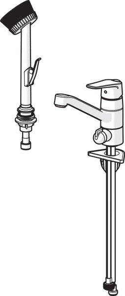 Aputilahana Oras 1829G Vega Pesukoneventtiilillä ja kuraharjalla - KarelianStore