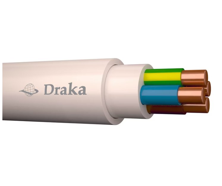 Asennusjohto Draka MMJ 4x1.5 S R100 ECA 100m - KarelianStore