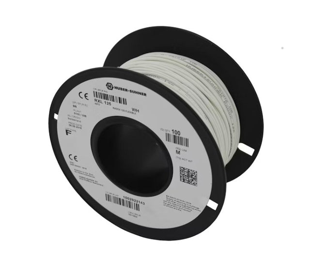 Asennusjohto Radox HF 125 0.75 Valkoinen PK100 ECA 100m - KarelianStore