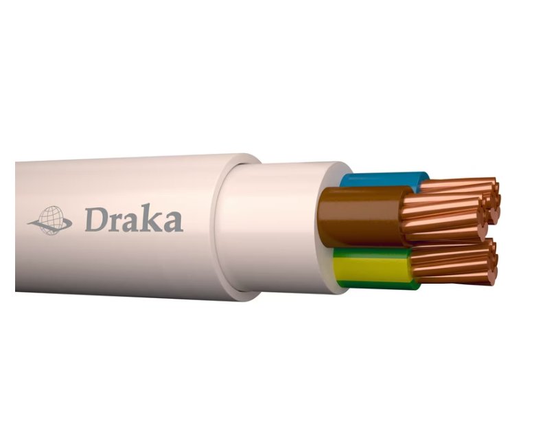 Asennuskaapeli Draka MMJ 3x6 S R50 ECA 50m - KarelianStore