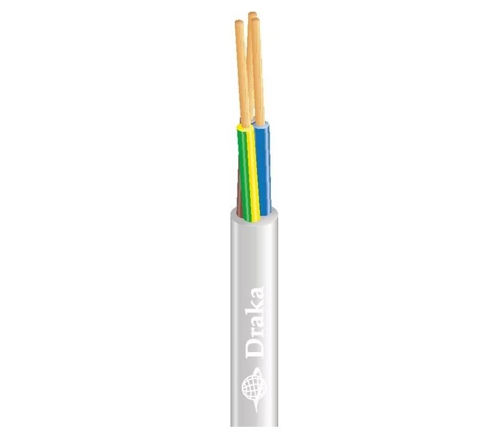 Asennuskaapeli Opal Taipuisa MSK 3x1.5 S Valkoinen PK100 100m - KarelianStore