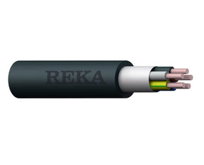 Asennuskaapeli Reka HF EQQ LiteR 5x1.5 S Musta PK200 DCA 200m - KarelianStore