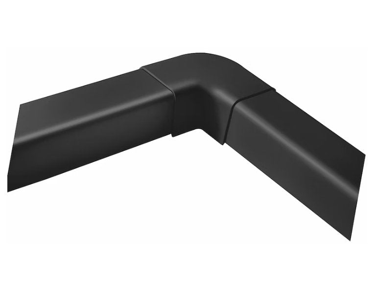 Asennuskanavan Kulma Artiplastic 80x60 Musta - KarelianStore