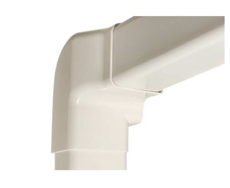 Asennuskanavan Kulma Vasen Pysty Artiplastic 80x60 Valkoinen 0814VS - KarelianStore