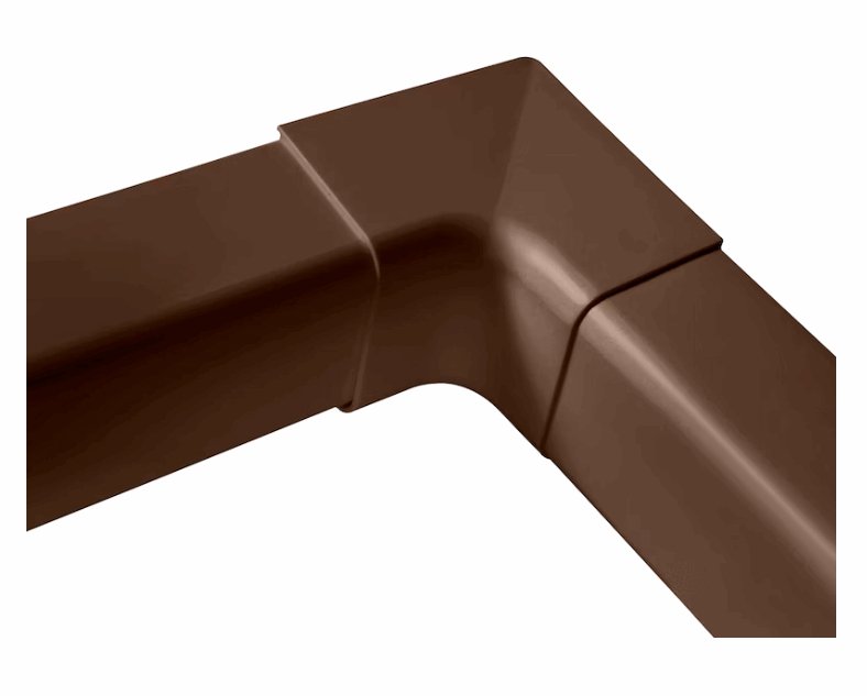 Asennuskanavan Sisäkulma Artiplastic 80x60 Ruskea - KarelianStore