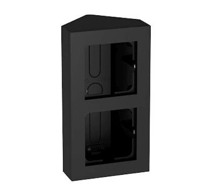 Asennuskotelo Schneider Electric Elko Plus Kulmakotelo 2-osainen Musta - KarelianStore