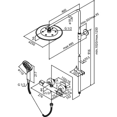 Damixa Silhouet Kupari Sadesuihku 57954.87 - KarelianStore