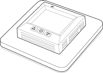 Frico TAP16R Elektroninen termostaatti 230 VAC IP21 - KarelianStore