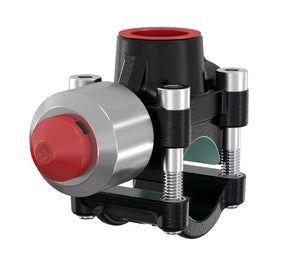 Haaroitusliitin Flamco T-plus 1 1/4x1x1 1/4 Teräsputkelle - KarelianStore