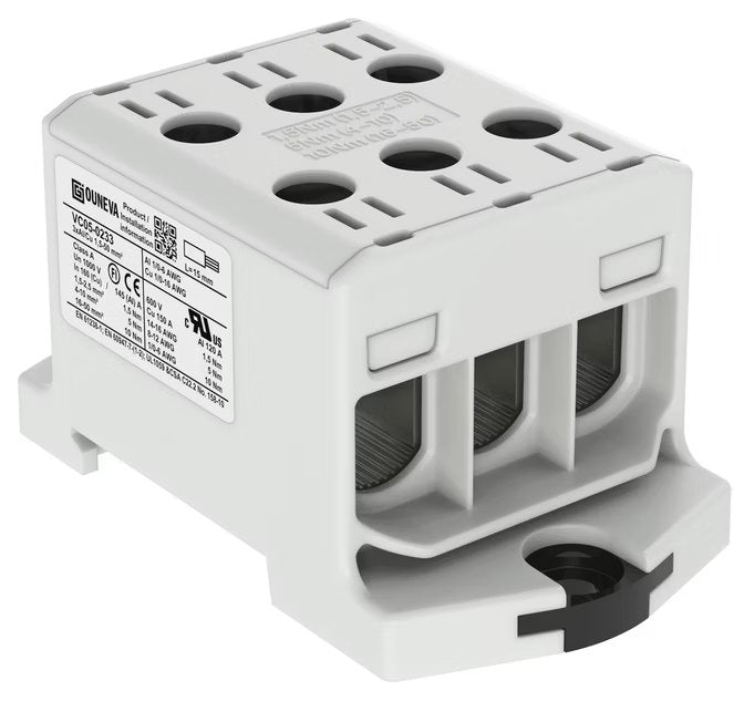 Haaroitusliitin Ouneva OTL AI Cu 3x1.5-50mm2 Harmaa - KarelianStore