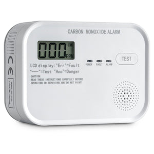Häkävaroitin Opal 3x1.5W LCD Näyttö - KarelianStore