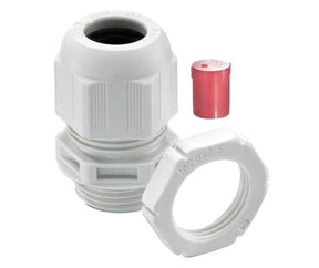 Holkkitiiviste Wiska Muovi ESKV-EMUG-BS M12 IP68 RAL7035 50kpl - KarelianStore