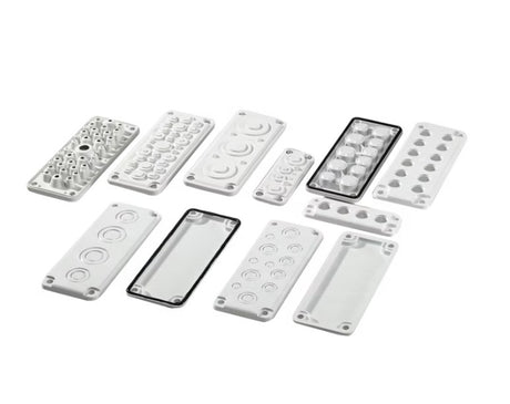 Holkkitiivistelaippa Fibox MB 10016 C 6xPG164xPG21 - KarelianStore