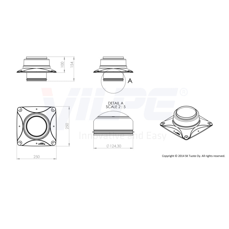 Huippuimuri Vilpe Eco 110S Musta - KarelianStore