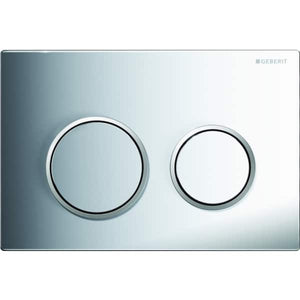 Huuhtelupainike Geberit Omega 20 Kromi Mattakromi - KarelianStore