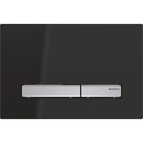 Huuhtelupainike Geberit Sigma 50 Musta (RAL 9005) - KarelianStore