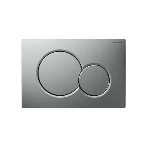 Huuhtelupainike Geberit Sigma01 Mattakromi lakattu - KarelianStore