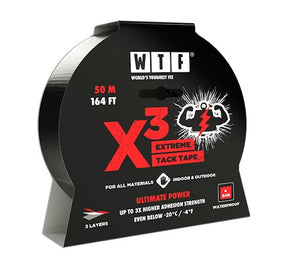 Ilmastointiteippi WTF X3 Extreme 50m x 48mm - KarelianStore