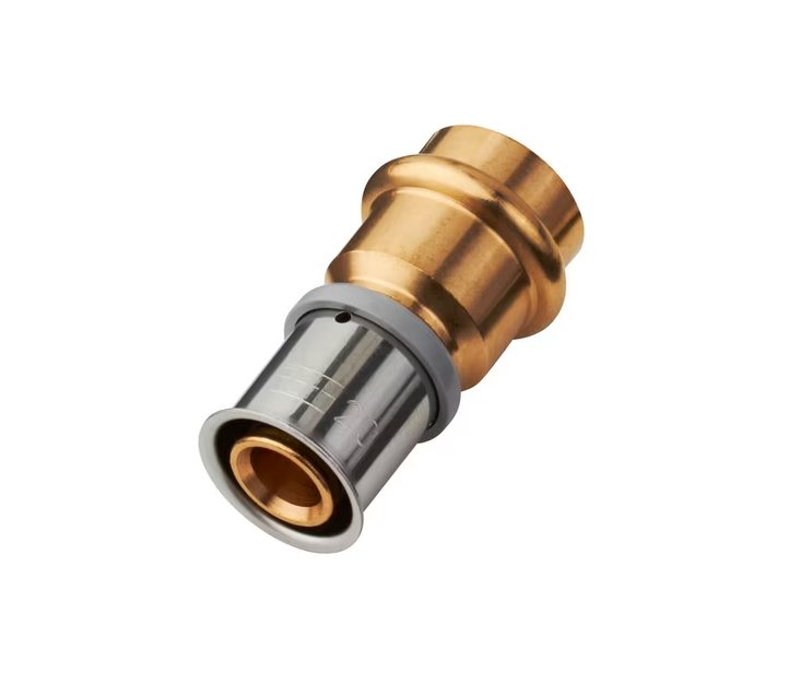 Jatkoliitin Roth Kompo CU V-puristus EM 26x22 - KarelianStore