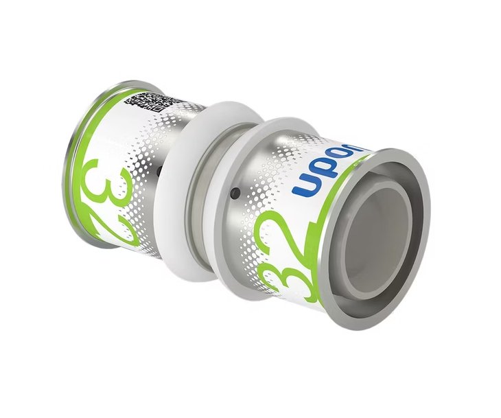 Jatkoliitin Uponor Kompo S-press Plus 32x32 PPSU - KarelianStore