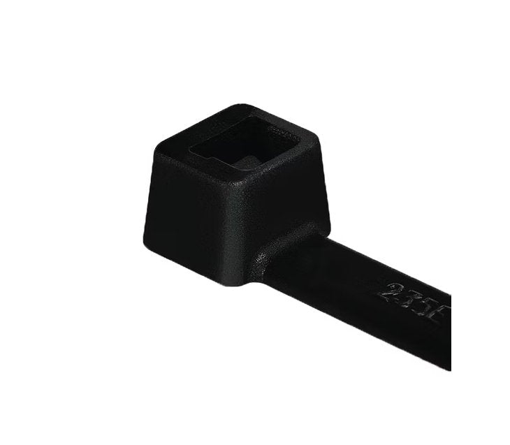 Johdinside Hellerman Tyton T50R 4.6x200 Musta 100kpl - KarelianStore