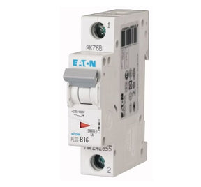Johdonsuojakatkaisija Eaton PLS6-C16-GV 1N C 60 kpl - KarelianStore