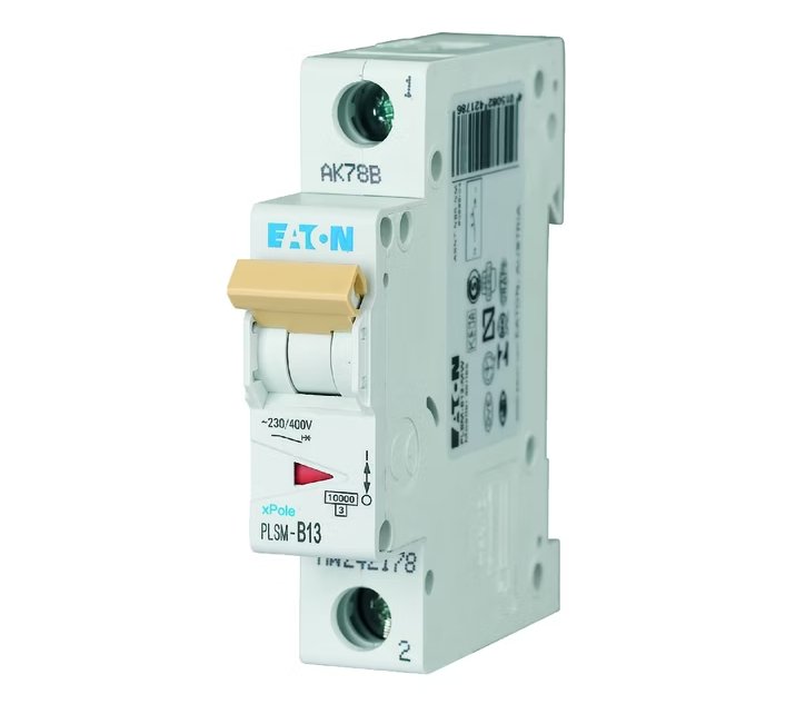 Johdonsuojakatkaisija Eaton PLSM-C13 10kA 1-napainen 13A - KarelianStore