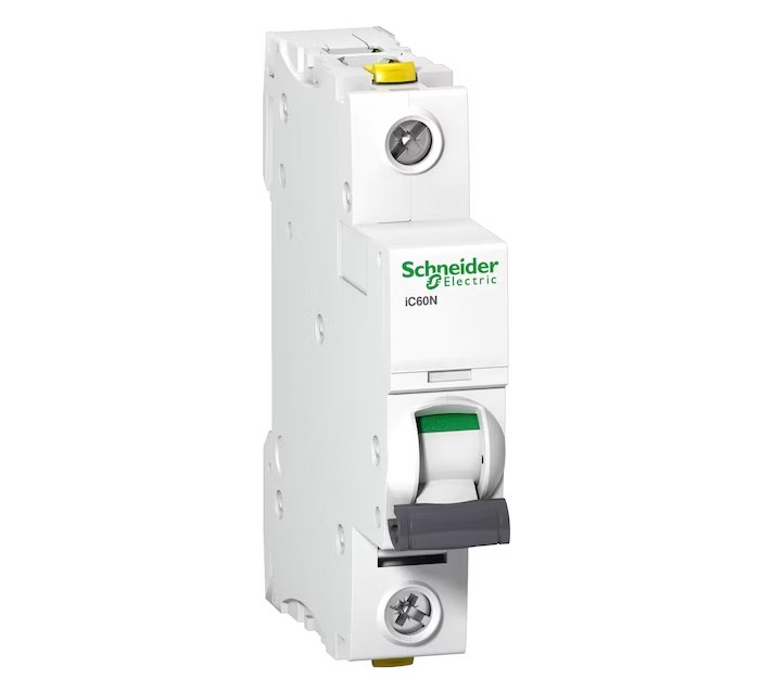 Johdonsuojakatkaisija Schneider Electric IC60N 1x2A 6kA - KarelianStore