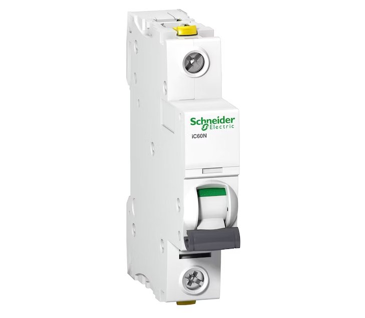 Johdonsuojakatkaisin Schneider Electric IC60N 1x25A C 6kA - KarelianStore